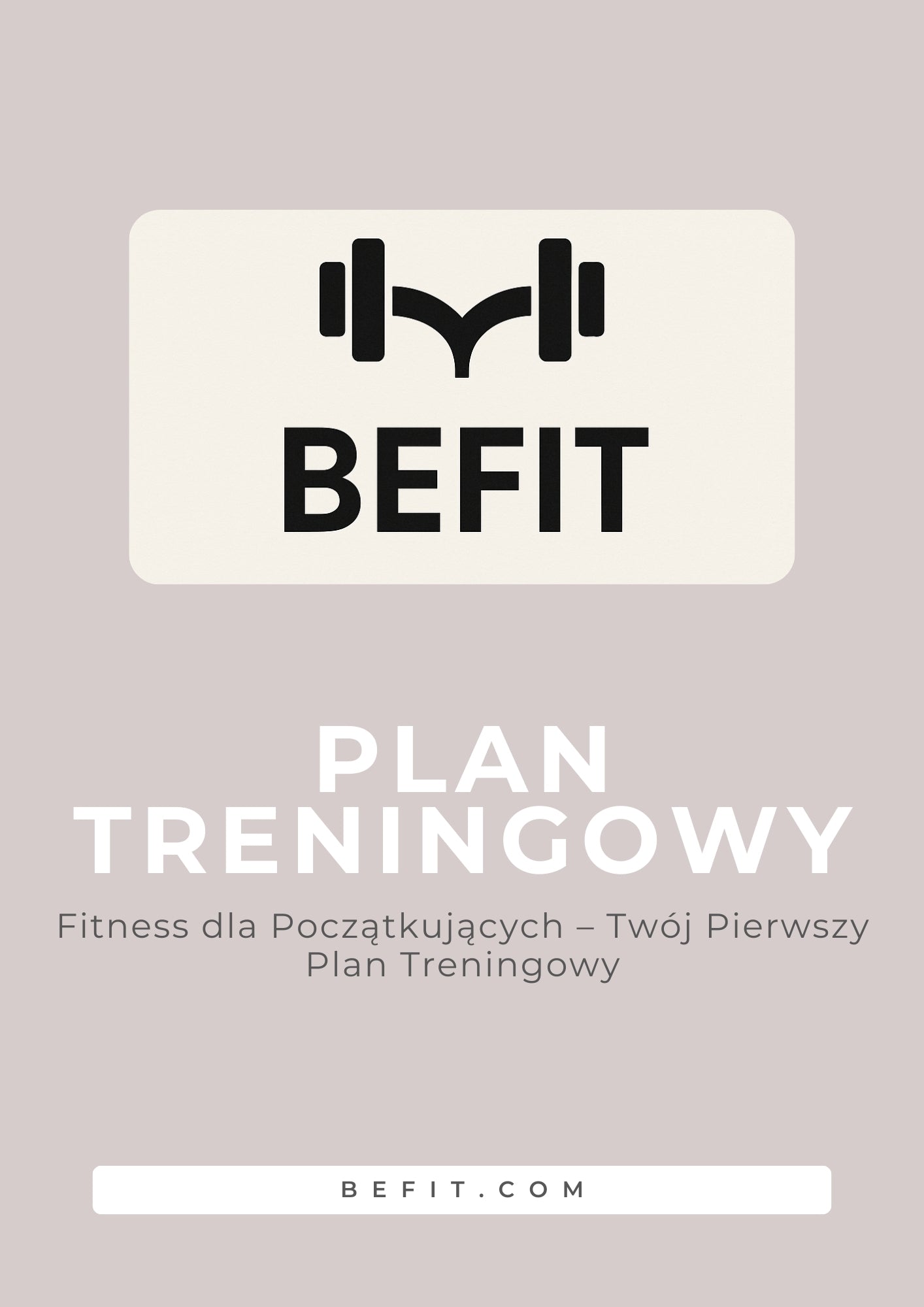 Plan Treningowy - BeFit - Mój sklep