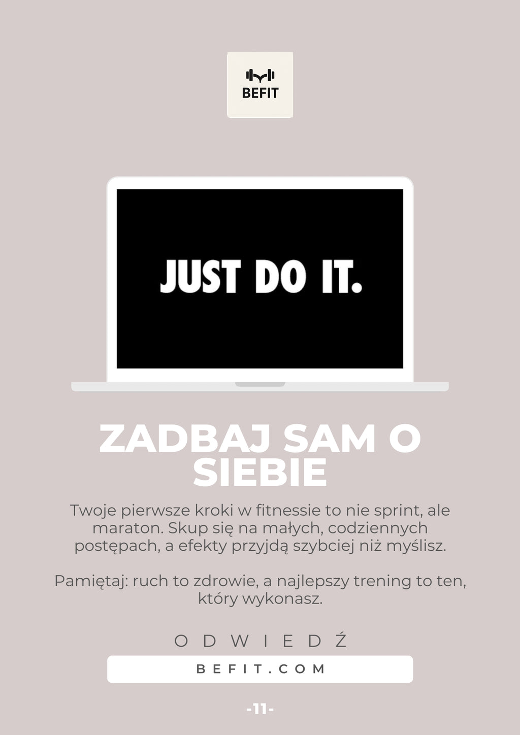 Plan Treningowy - BeFit - Mój sklep
